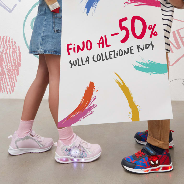 Fino al 50% sulla Collezione Bambino