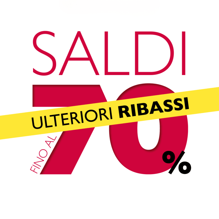 ULTERIORI RIBASSI SALDI fino al 70% PittaRosso