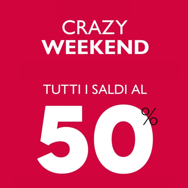 SALDI fino al 50% su TUTTO