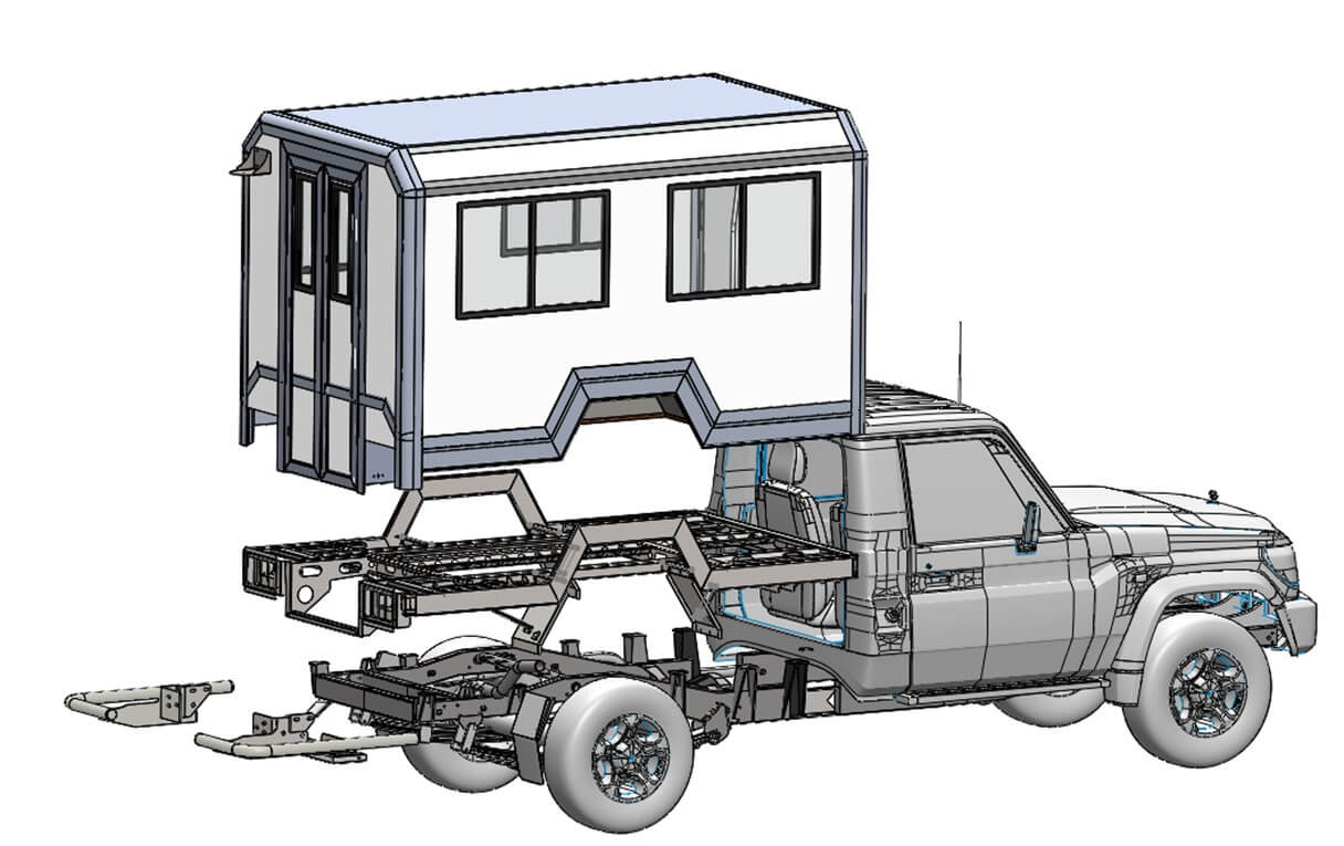 ev 4x4 mijnbouw / personen vervoer