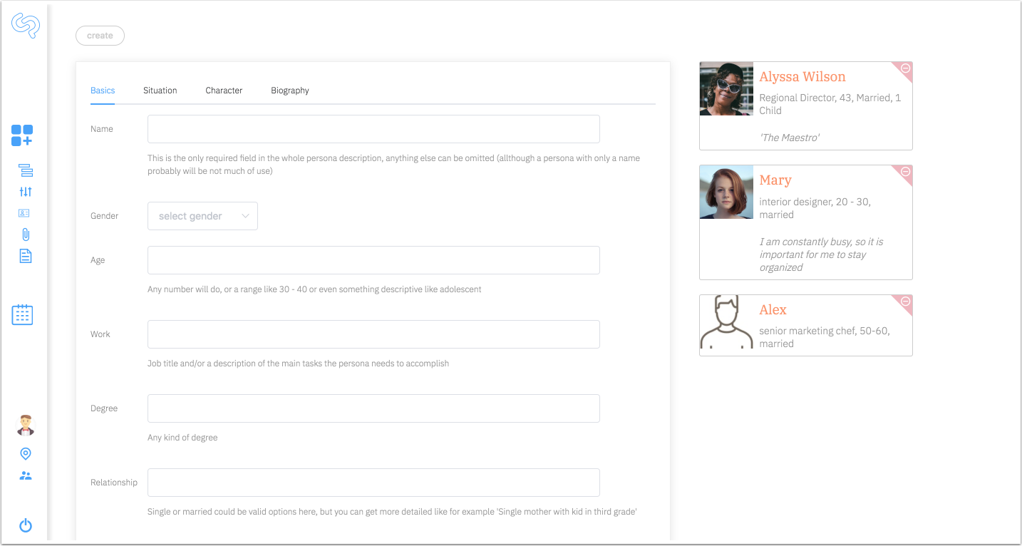 Personas are a pragmatic way to visualize customer groups in the content development process.