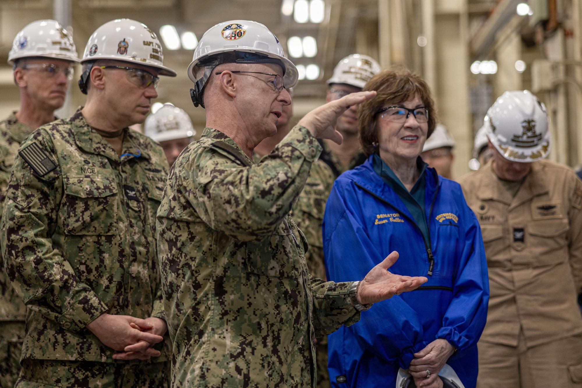 Thượng nghị sĩ Mỹ Susan Collins từ Maine thuộc đảng Cộng hòa | 📸 Branden Bourque / DVIDS