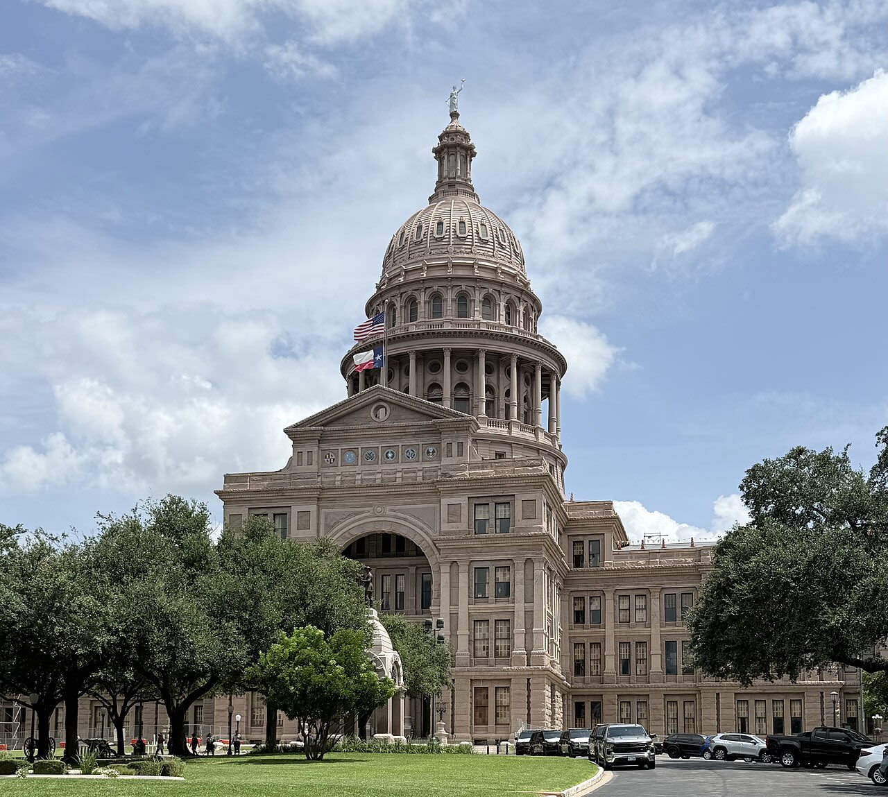 Tòa nhà Quốc hội bang Texas (Texas State Capitol) tại Austin, nơi diễn ra các cuộc vận động và bỏ phiếu cho ghế Thượng viện Mỹ.