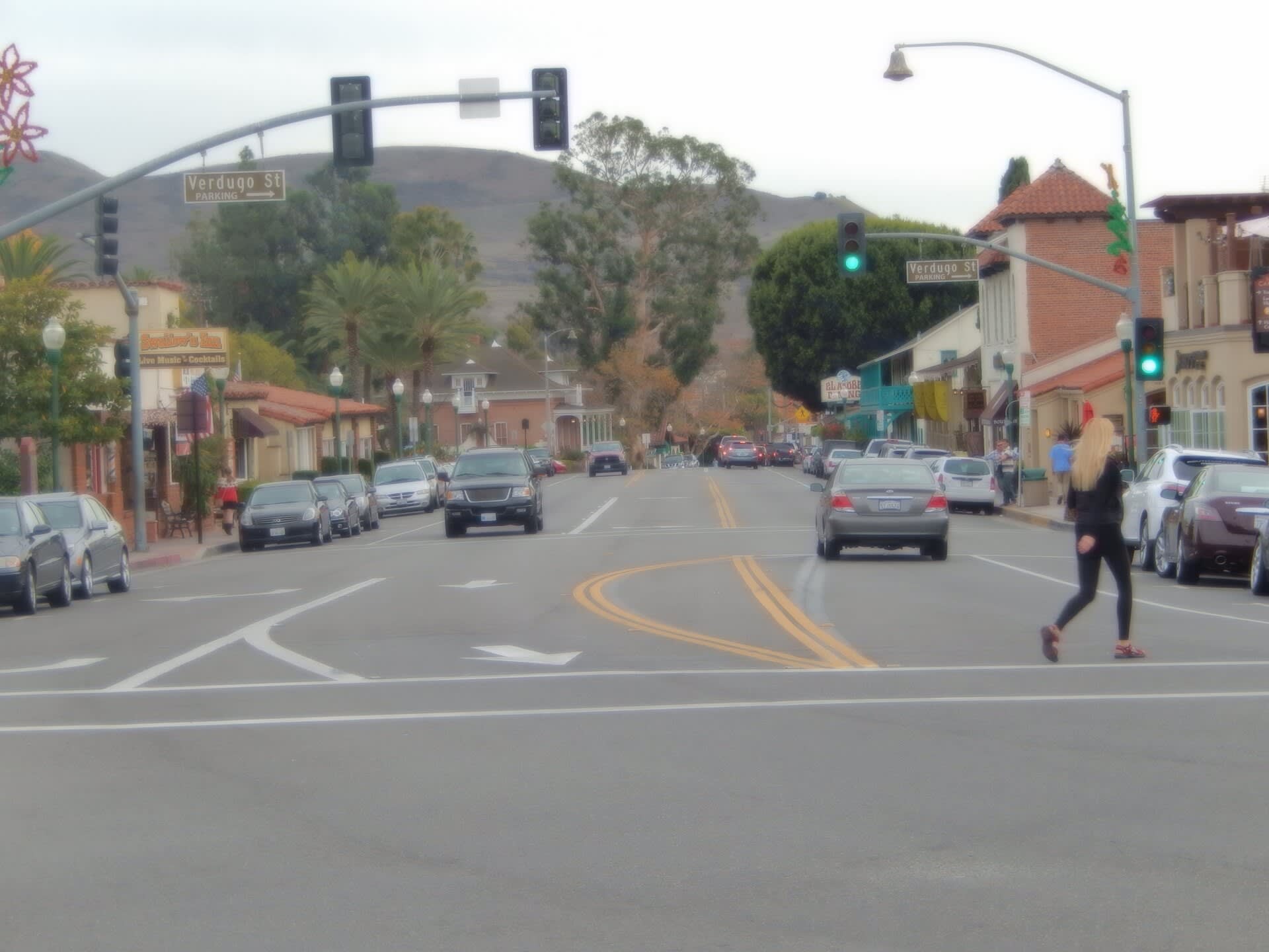 Trung tâm thành phố San Juan Capistrano ở quận Orange, California