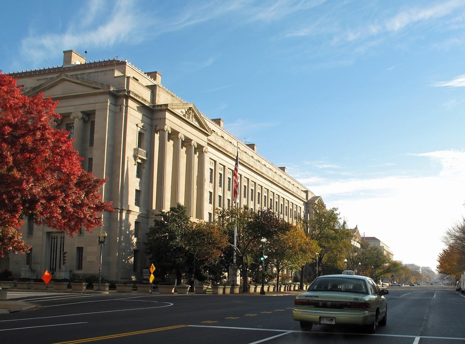 Tòa nhà Bộ Tư pháp Hoa Kỳ tại thủ đô Washington