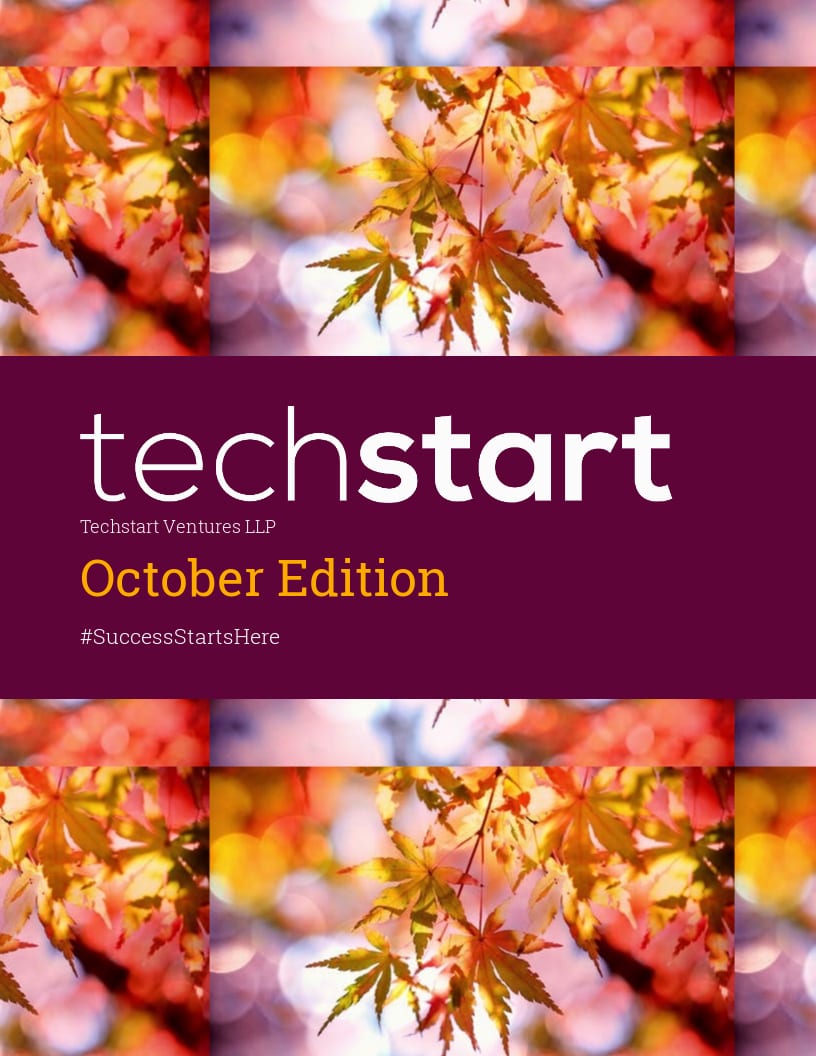 Techstart's October newsletter