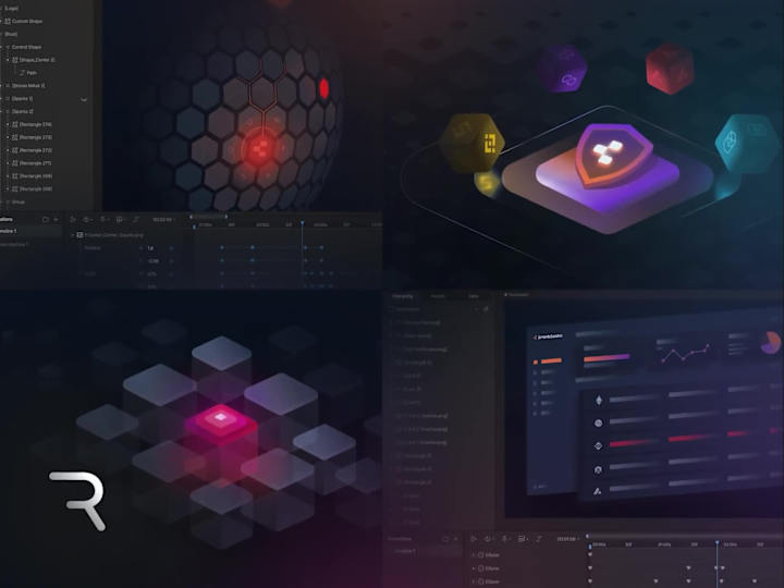 Cover image for Ironblocks Website Rive Animations