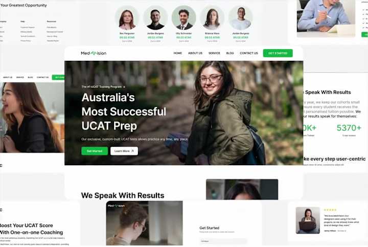 Cover image for MedVision Educational Platform Development