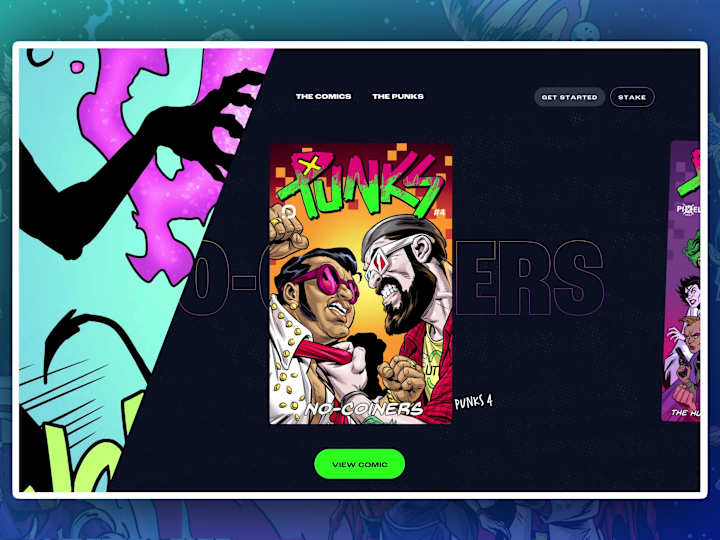 Cover image for Punks Comic Website
