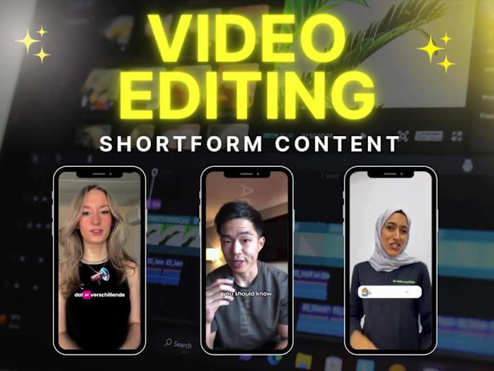 Cover image for Social Media Video Editor for Tiktok, Reels, & Youtube Short