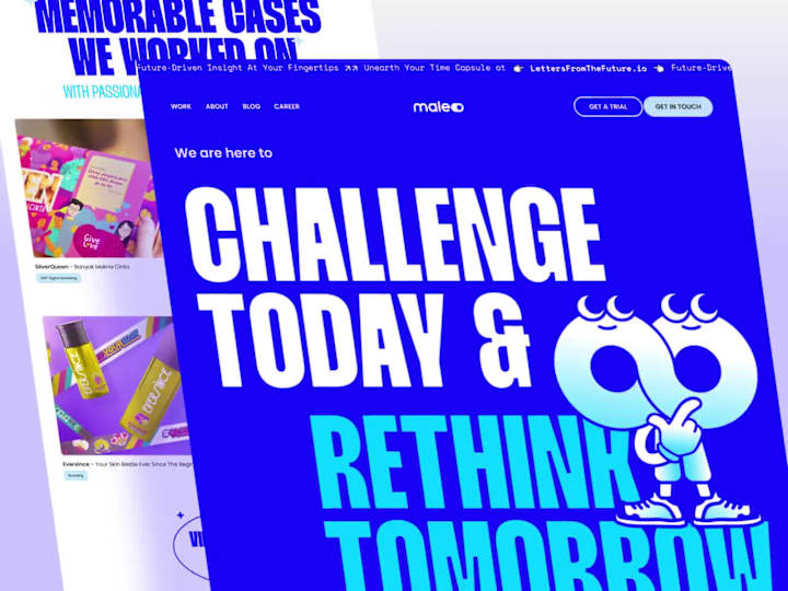 Cover image for Maleo Agency's Landing Page Character Animation