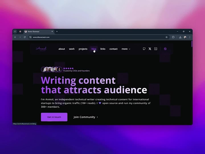 Cover image for Created my first Portfolio using Next.js