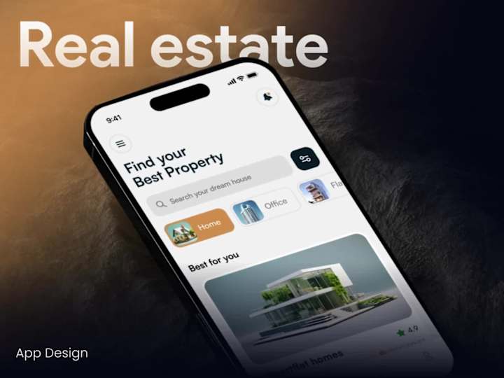 Cover image for Real Estate App Design