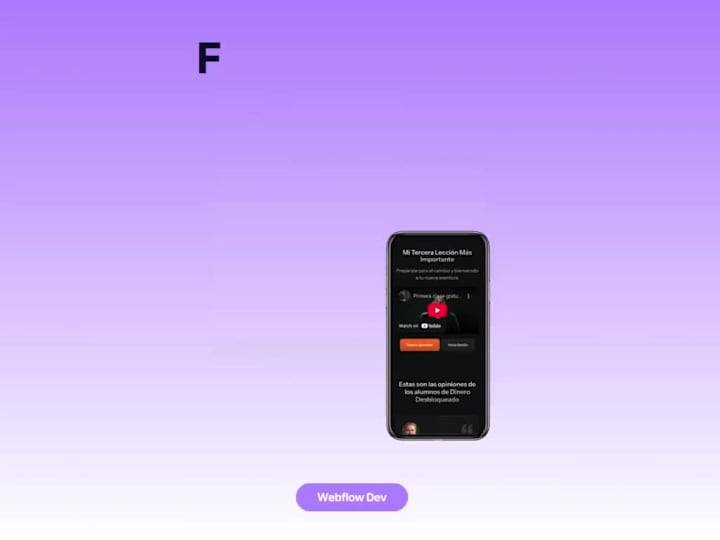 Cover image for Spanish Financial Education Platform - Course Landing Page