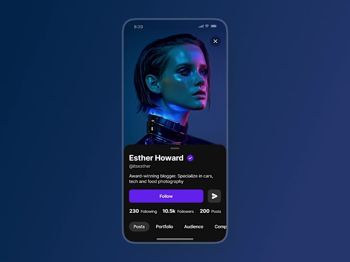 Cover image for Cinematic UI Exploration