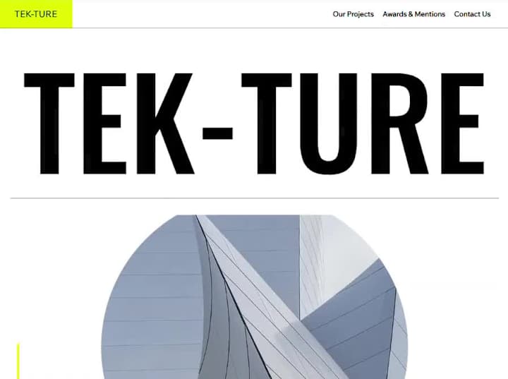 Cover image for Website | Tek-ture