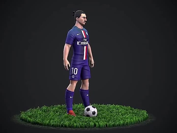 Cover image for Zlatan Ibrahimović 3D Model Creation