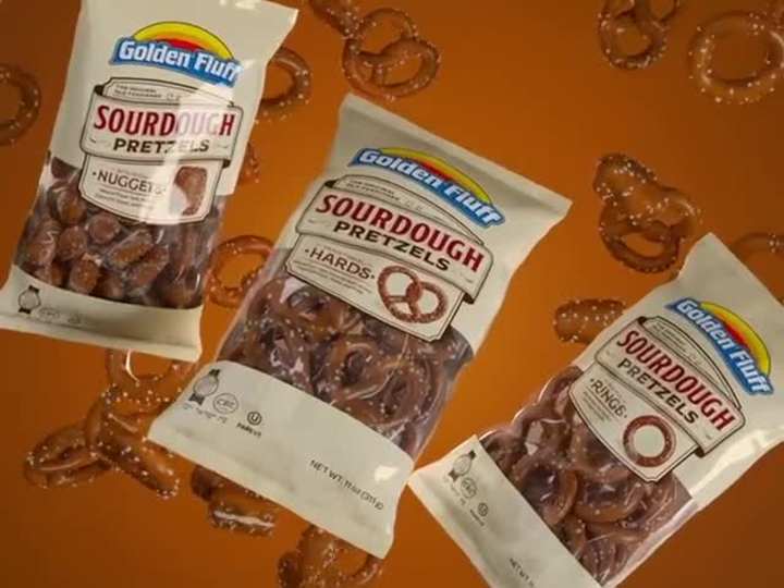 Cover image for Sourdough Pretzels Snack Packaging Design