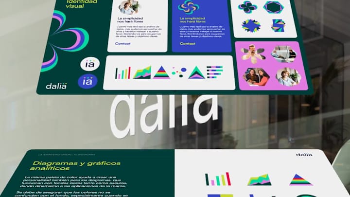 Cover image for Brand Identity for Dalia monitoring