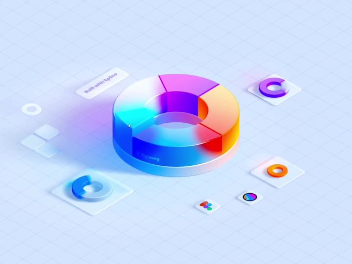 Cover image for Glass pie chart