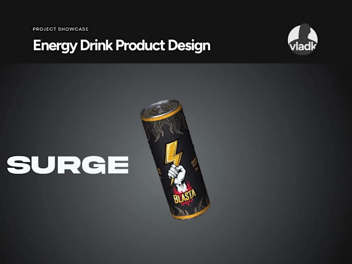 Cover image for BLASTA Energy Drink Brand and Packaging Design