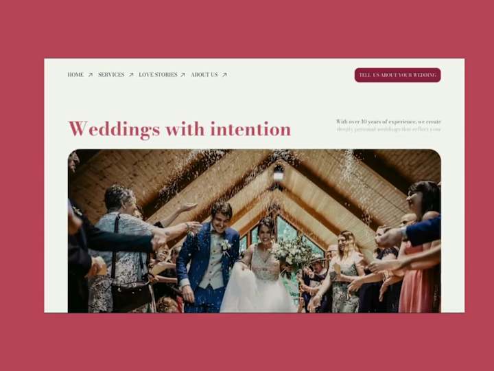 Cover image for Wedding Planning Website — Warmth, Clarity, and Simplicity