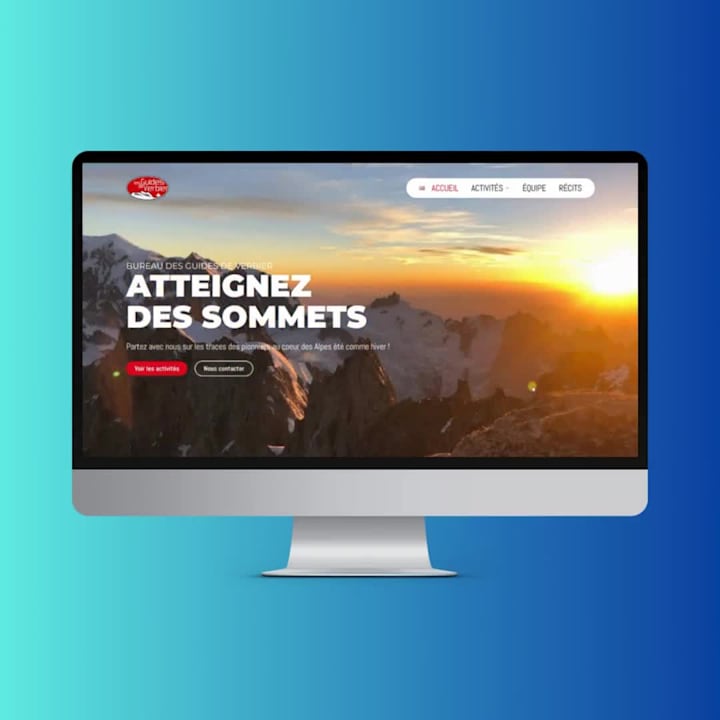 Cover image for Mountain guides website redesign