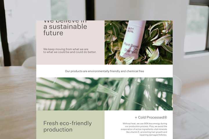 Cover image for Digital Campaign and Website Redesign for Act+Acre