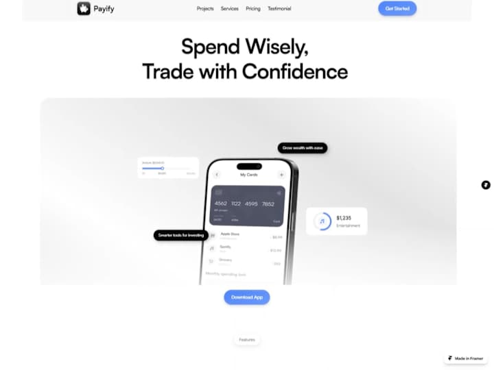 Cover image for Payify Landing Page