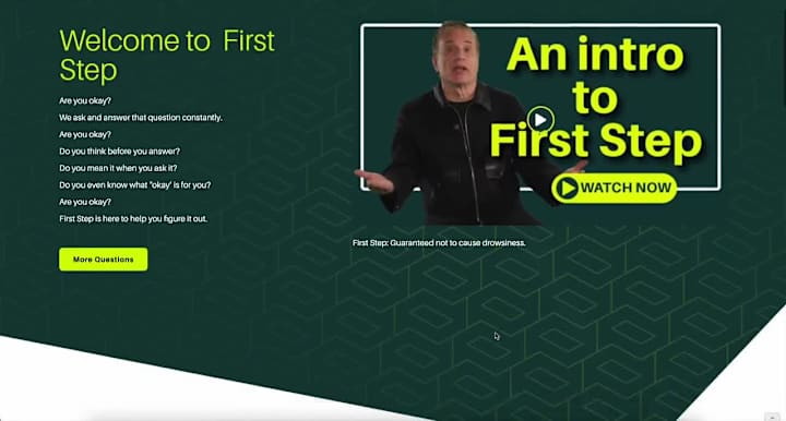 Cover image for First Step Website