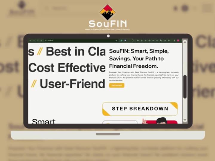 Cover image for SouFin: Financial Planning Platform for Easy Empowerment