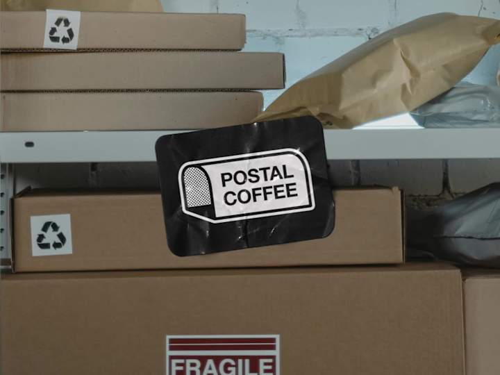 Cover image for Postal Coffee Brand Identity Development