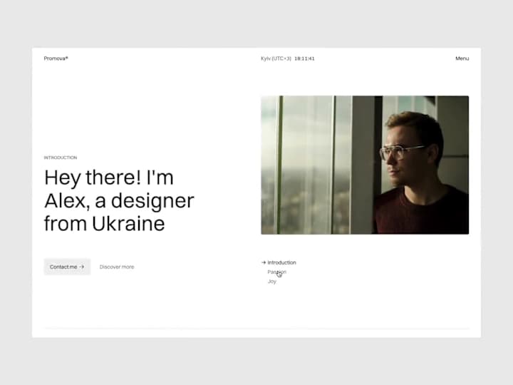 Cover image for Promova — Blog and Portfolio Website