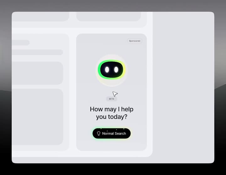 Cover image for Animated AI Chatbot Section 