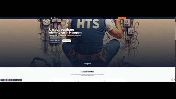 Cover image for Electrician Website