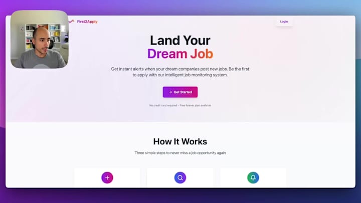 Cover image for First 2 Apply - Vibe Code Project