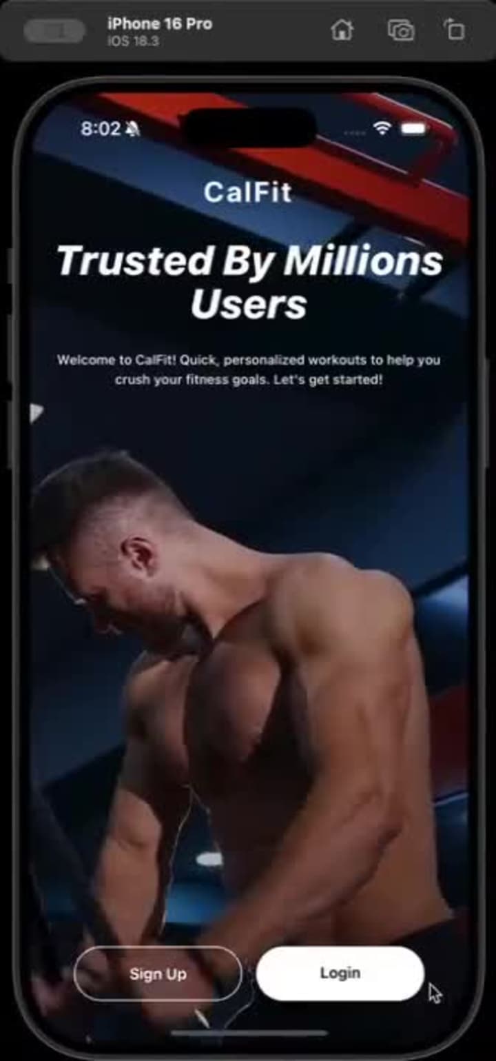 Cover image for Development of Calfit: AI-Powered Gym App