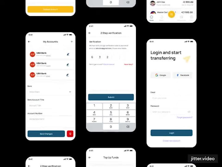 Cover image for Money Portal App UI UX Design