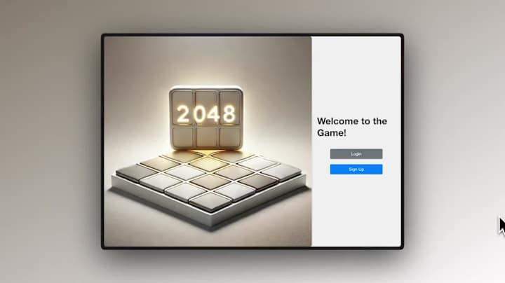 Cover image for 2048 | Full-stack replica in a web app