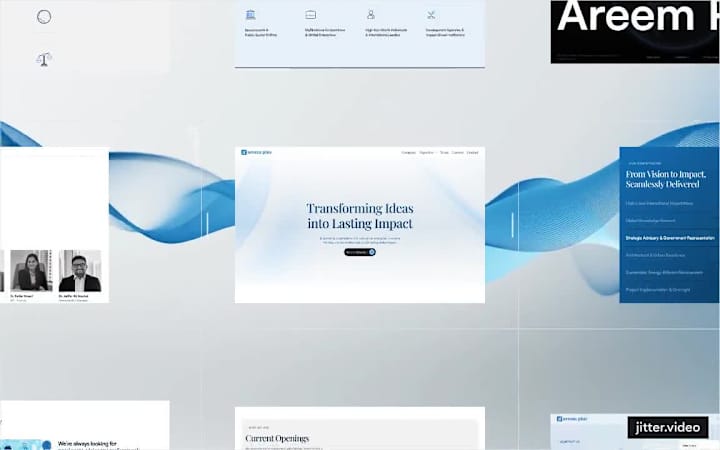 Cover image for Areem Plus Global Consultancy - Framer Website Development