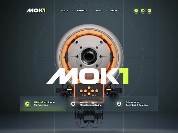 Cover image for MOK1 / Space center