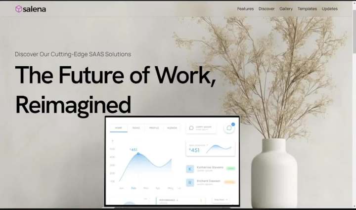 Cover image for SaaS Landing Page