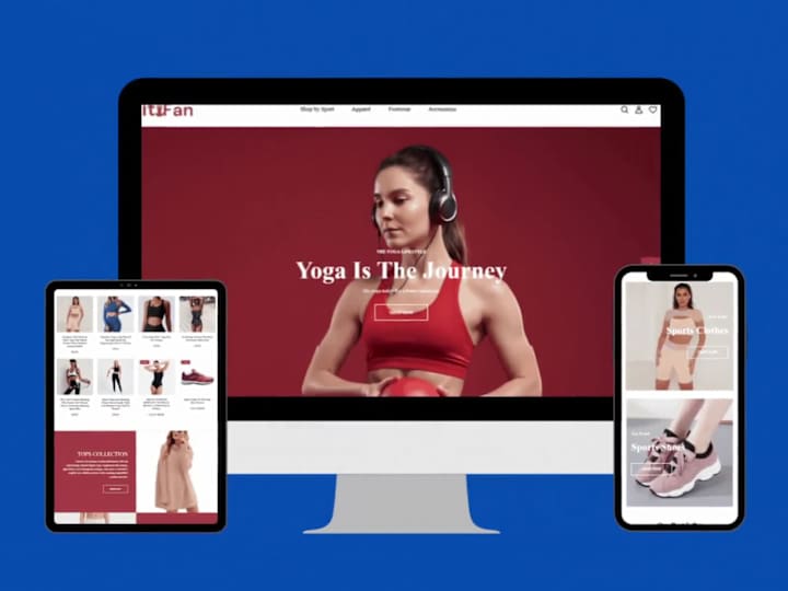 Cover image for Shopify Store For Women Sports & Fashion