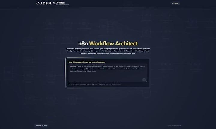 Cover image for AI Workflow Generator for n8n Automations
