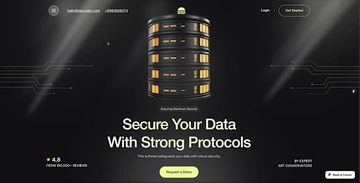 Cover image for Securely site Framer Development