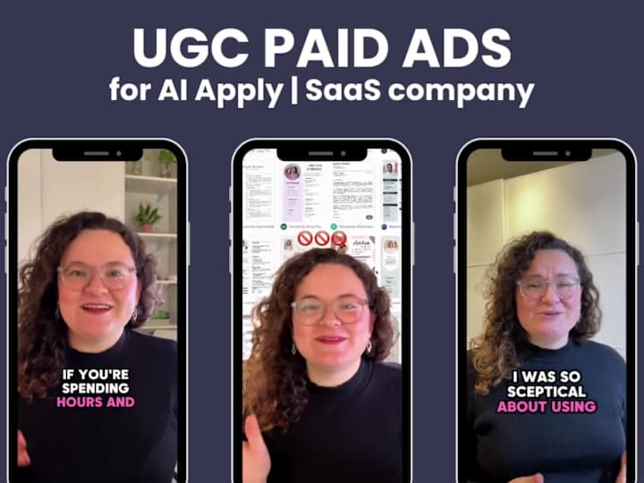 Cover image for UGC for SaaS Ads | Humanizing AI Tools Through UGC Content