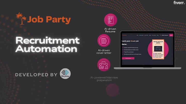 Cover image for JobParty: GenAI based CV Builder and Career Coach