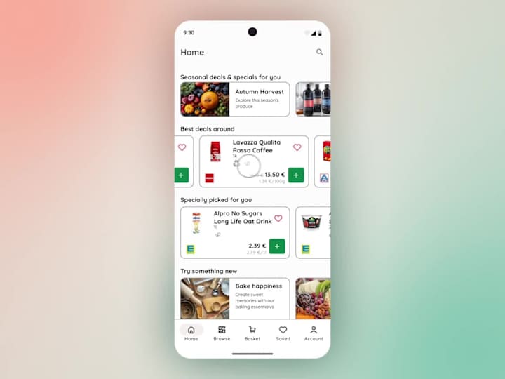 Cover image for Urban Basket Grocery Delivery App Development