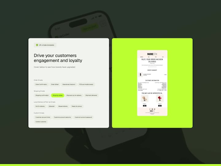 Cover image for UpOrder | Website of a Shopify Email Customizer