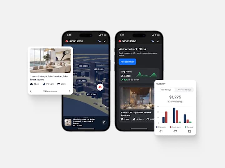 Cover image for SonarHome: Rebranding & UX overhaul
